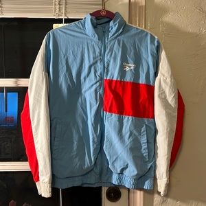 Retro Rebok zip up jacket